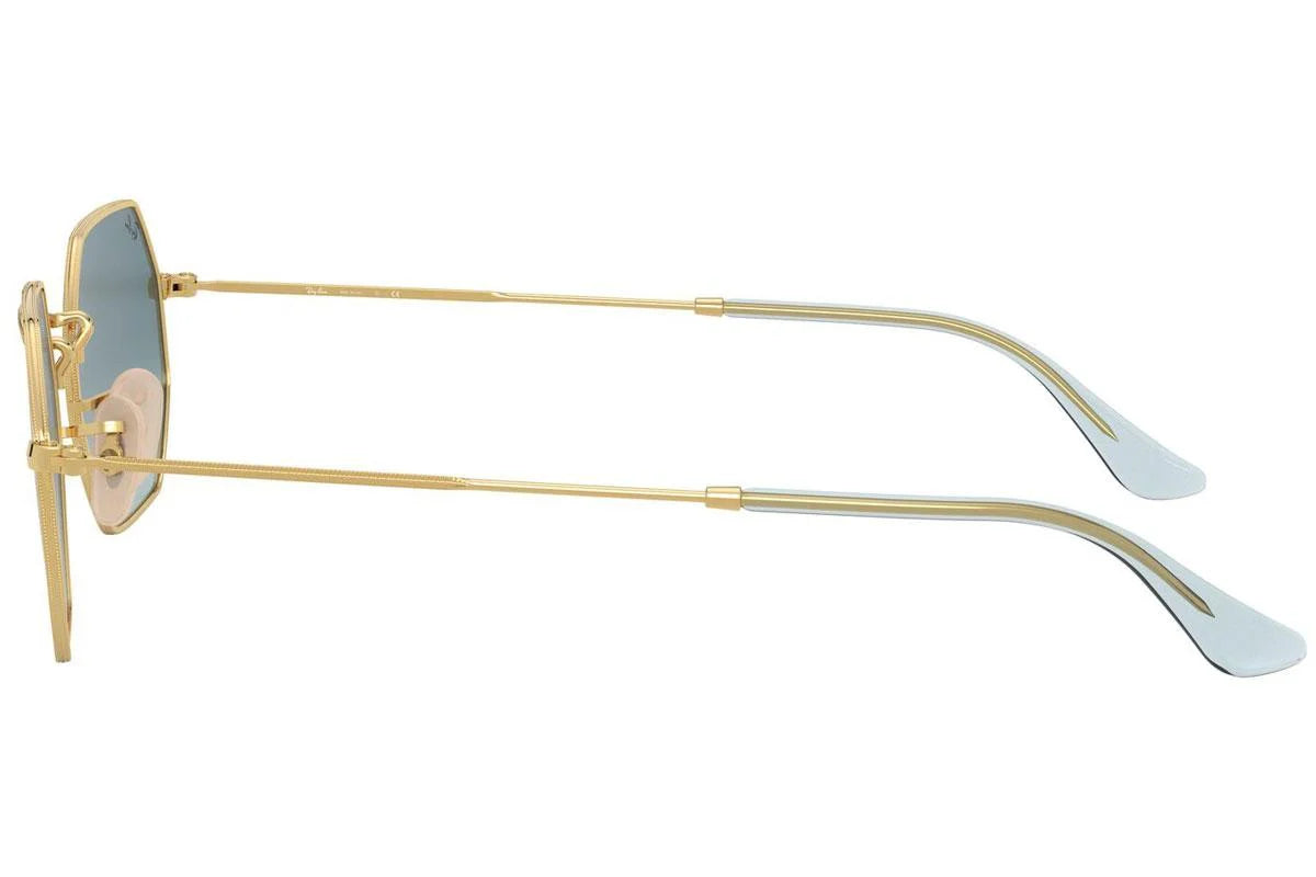 Ray-Ban Octagonal Classic RB3556N 91233M – Gold Blue Gradient