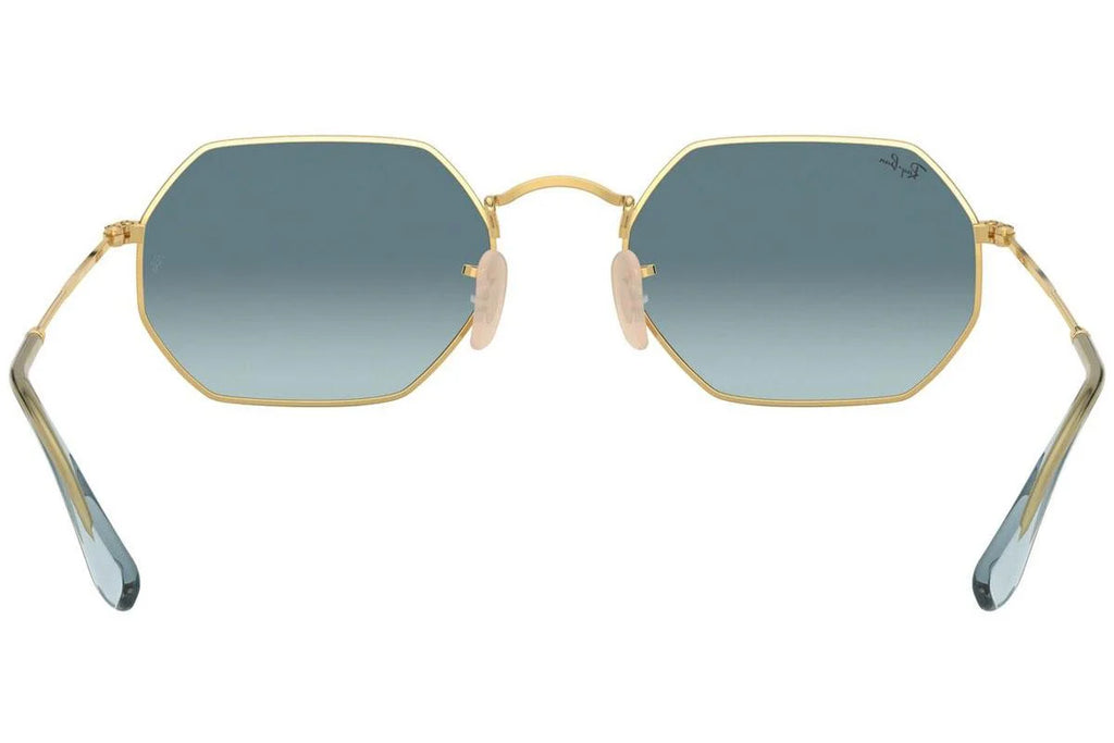 Ray-Ban Octagonal Classic RB3556N 91233M – Gold Blue Gradient