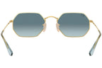 Ray-Ban Octagonal Classic RB3556N 91233M – Gold Blue Gradient