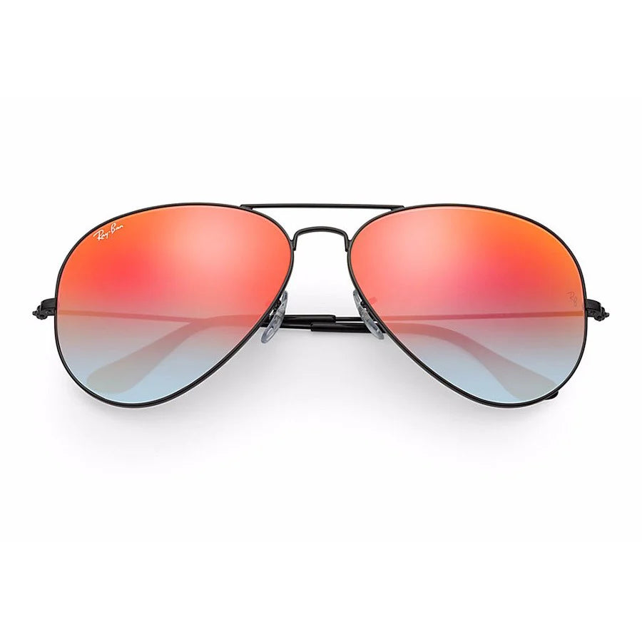 Ray-Ban Aviator Large Metal RB3025 002/4W 62mm – Black Blue Gradient
