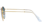 Ray-Ban Round Metal RB3447 001/3M – Gold Blue Gradient