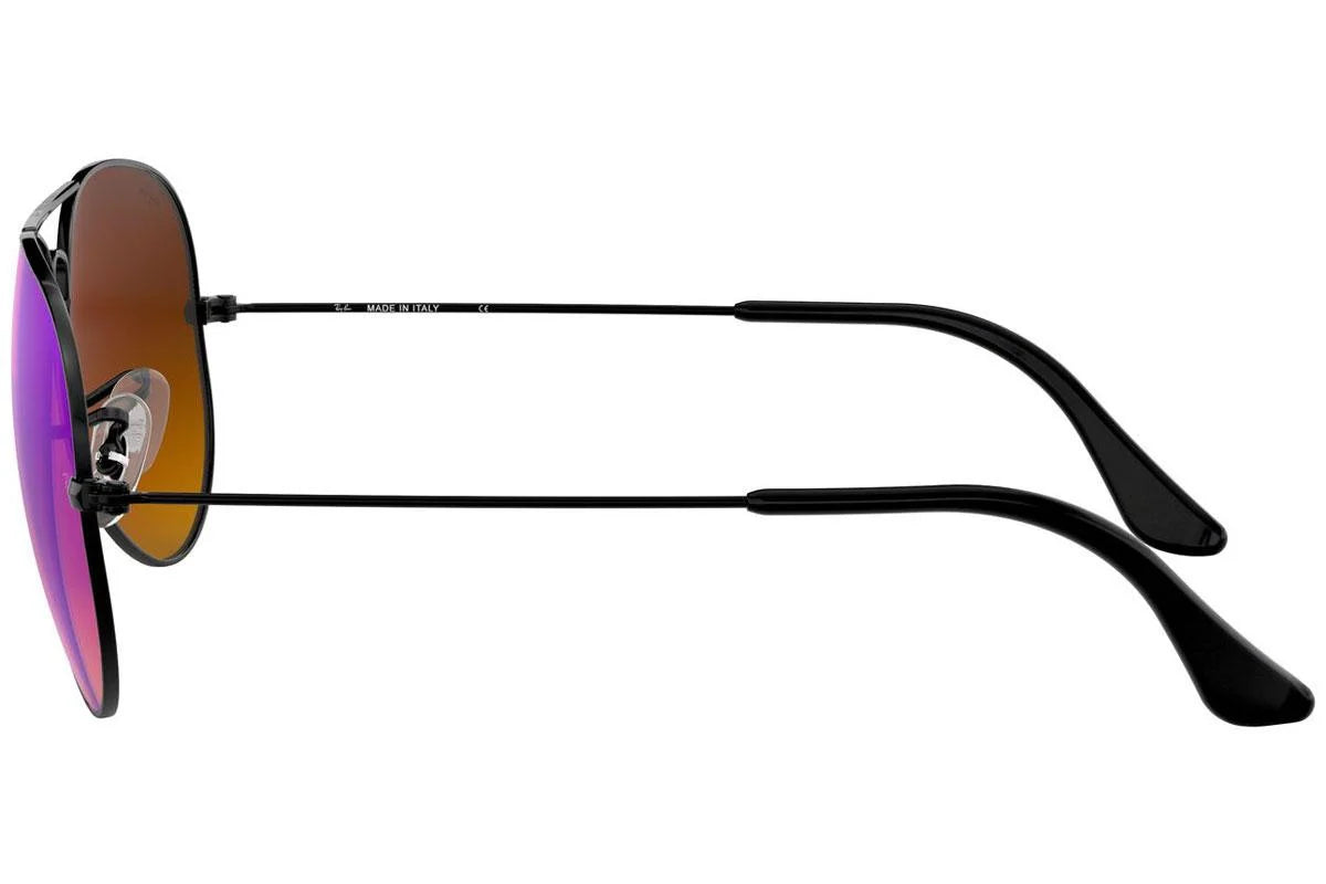 Ray-Ban Aviator Flash Lenses Gradient RB3025 002/4O 62mm – Black Blue Gradient