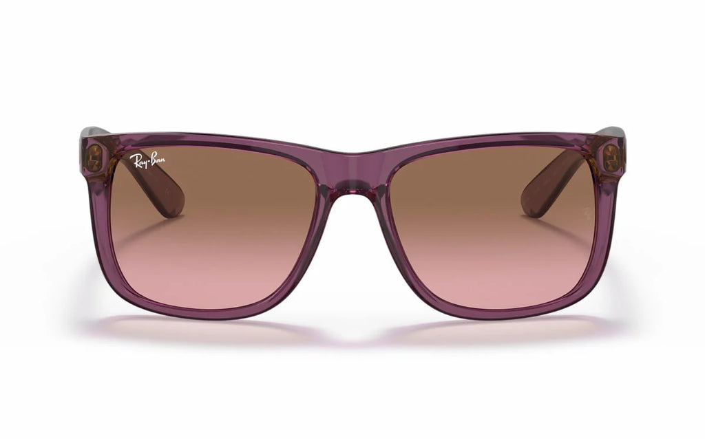 Ray-Ban Justin RB4165 6595/14 55mm – Transparent Violet Gradient