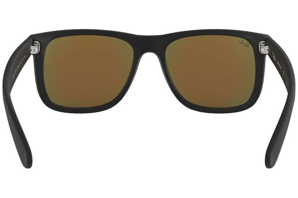 Ray-Ban Justin Color Mix RB4165 622/6Q 55mm – Matte Black Green Mirror