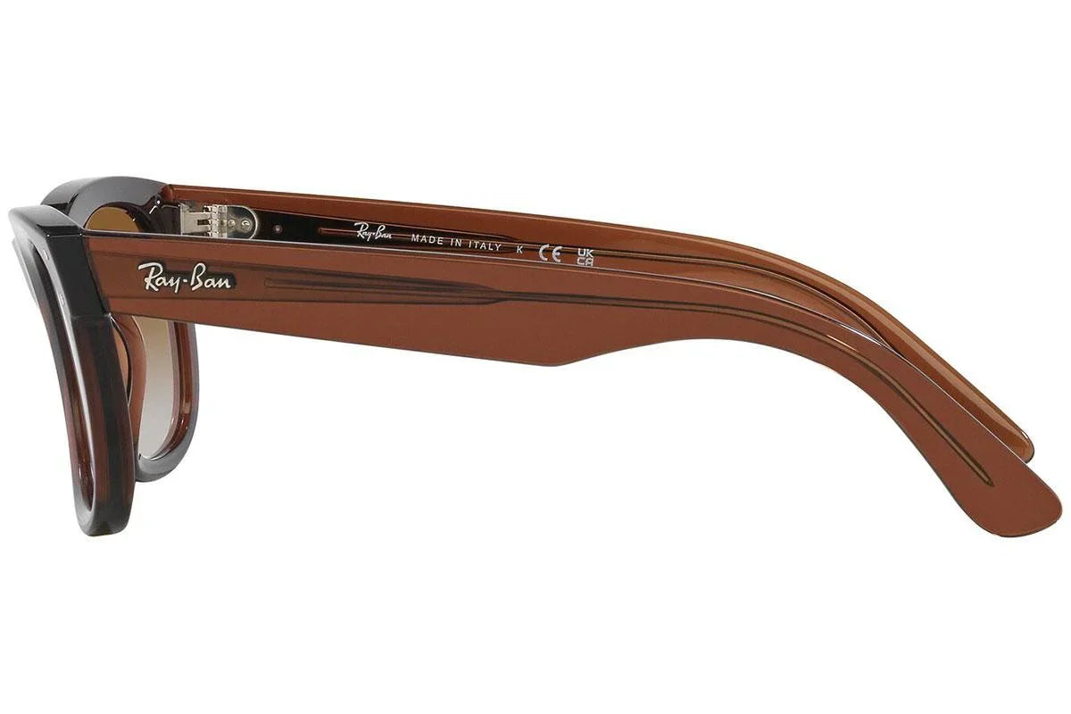 Ray-Ban RBR0502S 6709/CB – Transparent Beige Brown Gradient