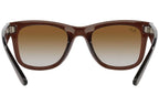 Ray-Ban RBR0502S 6709/CB – Transparent Beige Brown Gradient