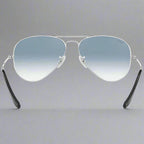 Ray-Ban Aviator Gradient RB3025 003/3F 58mm – Silver Blue Gradient