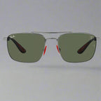 Ray-Ban RB3715M F00171 – Black Green