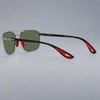Ray-Ban RB3715M F00171 – Black Green