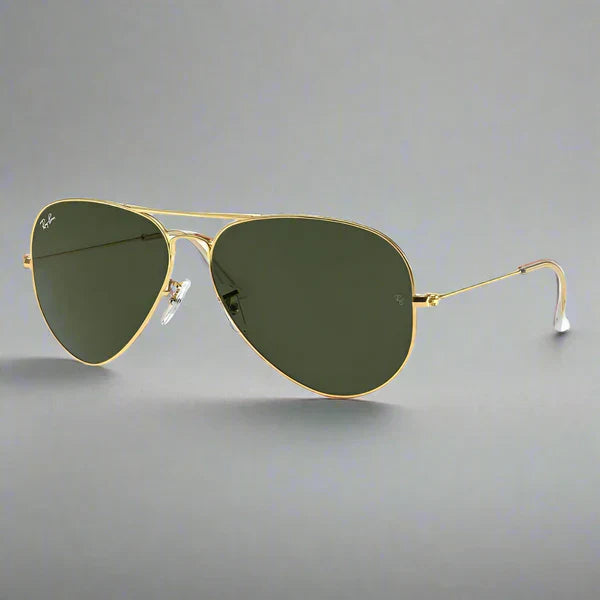 Ray-Ban Aviator Large Metal RB3026 L2846 – Gold Green