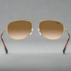 Ray-Ban RB3735 001/51 – Gold Brown Gradient