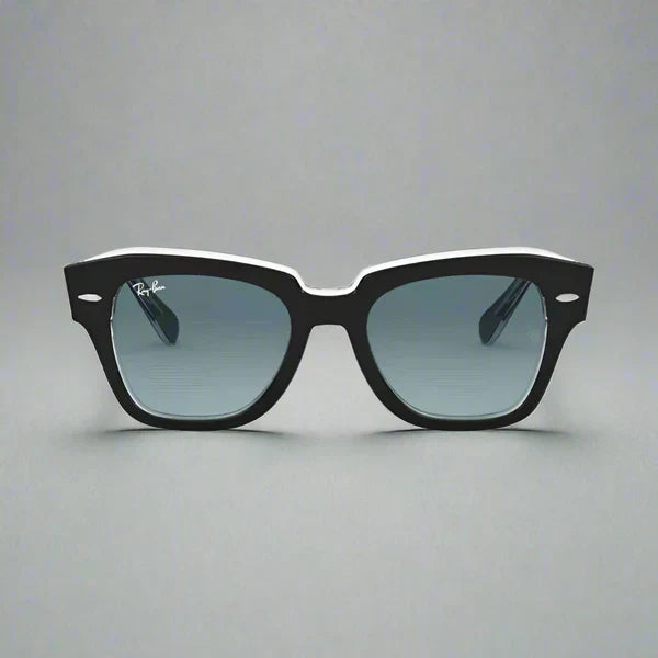 Ray-Ban State Street RB2186 1294/3M – Havana Blue Gradient