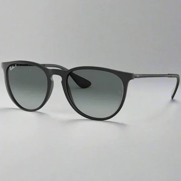 Ray-Ban Erika RB4171 622/T3 Polarized – Matte Black Grey Gradient Polarized