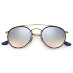 Ray-Ban RB3647N 001/40 – Gold Blue Gradient