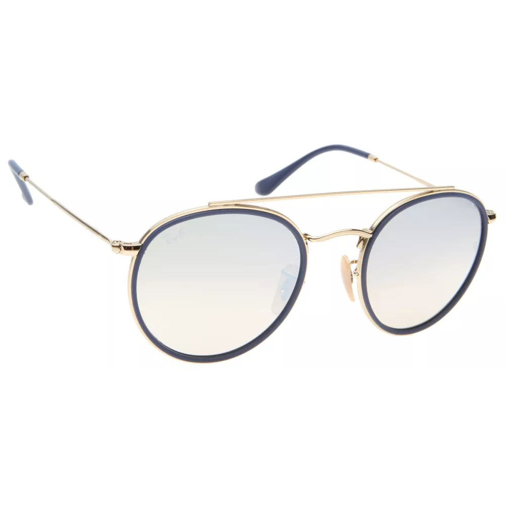 Ray-Ban RB3647N 001/40 – Gold Blue Gradient